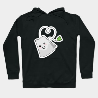 Cute tea bag drawing Hoodie